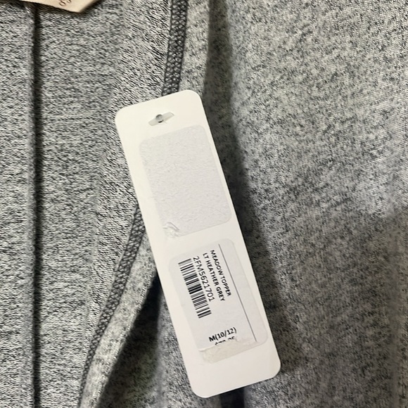 Women's Meadow Topper by Soft Surroundings, in Light Heather Grey size M (10-12 - Picture 5 of 7